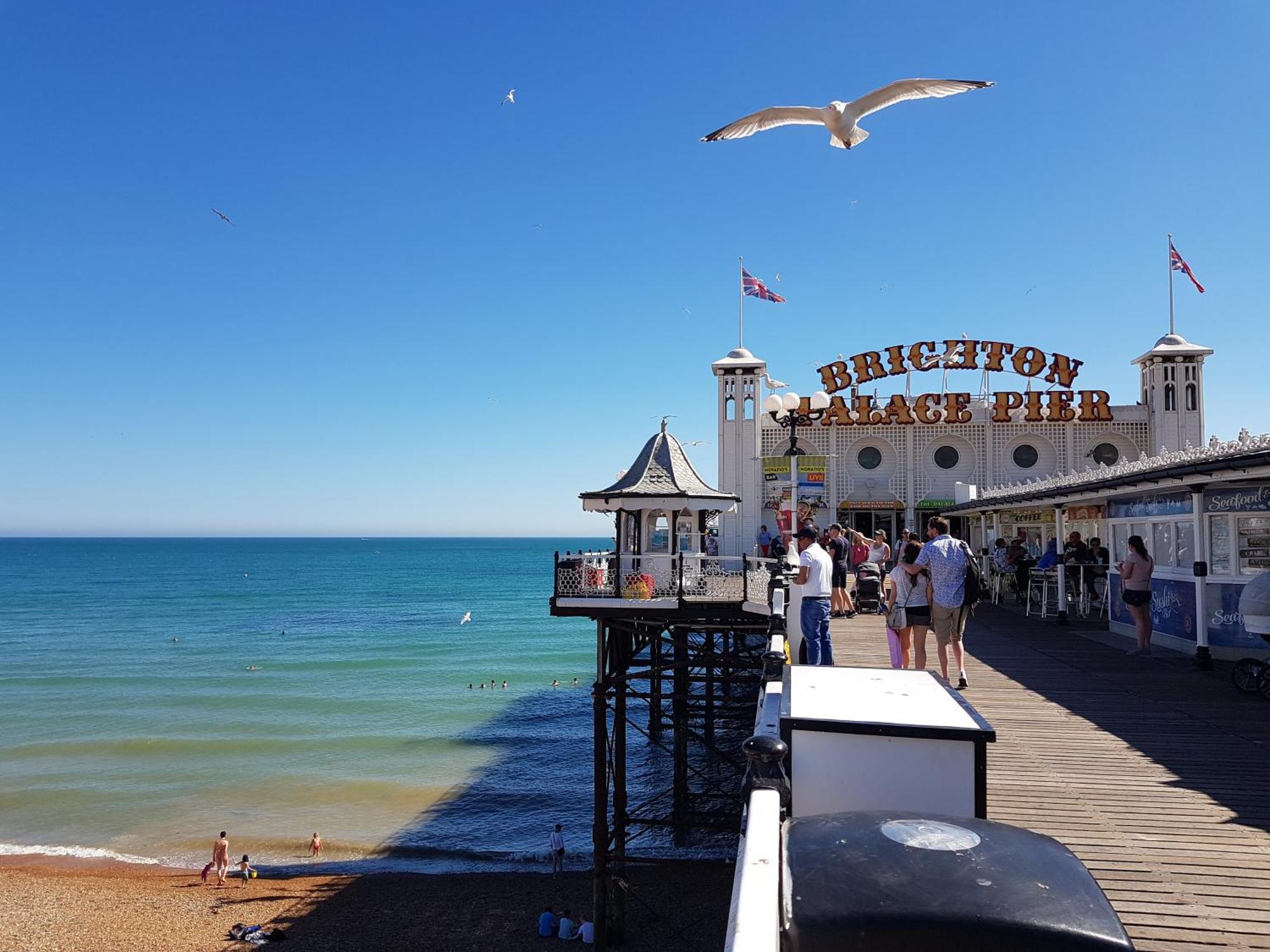 Sea View Maisonette By Myholidaylet Brighton Luaran gambar